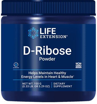 Life Extension -  D-Ribose Powder 150 grams
