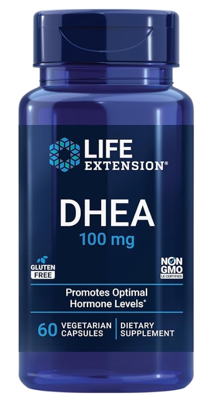 Life Extension - DHEA 100mg - 60 Vegetarian Capsules