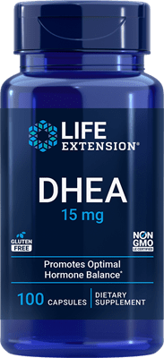 Life Extension -  DHEA 15 mg, 100 capsules