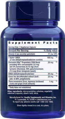 Life Extension -  DHEA Complete 60 vegetarian capsules