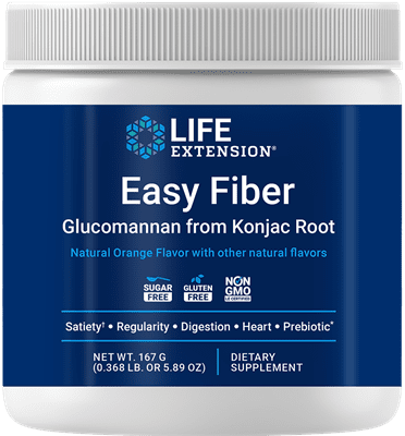 Life Extension - Eazy Fiber Glucomannan from Konjac Root                                  0.368 LB. OR 5.89 OZ