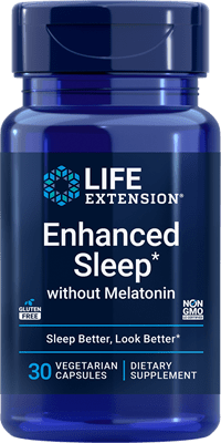 Life Extension -  Enhanced Sleep without Melatonin 30 capsules