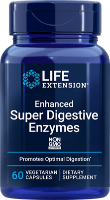 Life Extension -  Enhanced Super Digestive Enzymes 60 vegetarian capsules