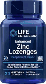 Life Extension - Enhanced Zinc Lozenges 30 vegetarian lozenges