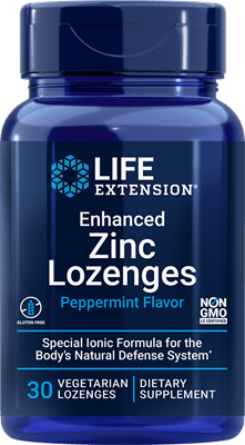 Life Extension -  Enhanced Zinc Lozenges 30 vegetarian lozenges -temp unavauilable