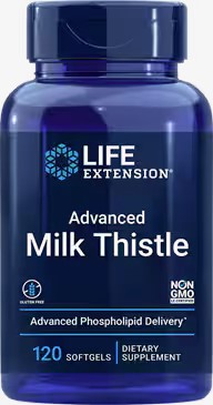 Life Extension-  European Milk Thistle-Advanced Phospholipid Delivery 120 Sgels(#1925)