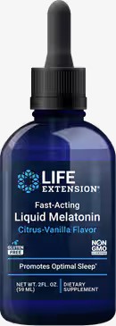 Life Extension -  Fast-Acting Liquid Melatonin 3 mg, 2 fl oz (59 mL)
