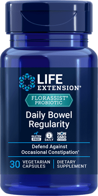 Life Extension - FLORASSIST Daily Bowel Regularity 30 vegetarian capsules