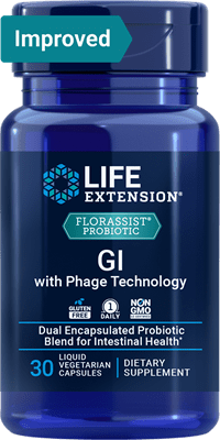 Life Extension -  FLORASSIST GI with Phage Technology 30 liquid vegetarian capsules
