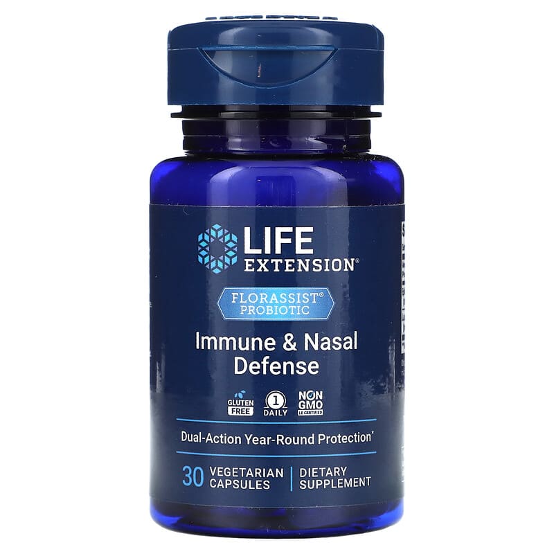 Life Extension -  FLORASSIST Immune Health 30 vegetarian capsules