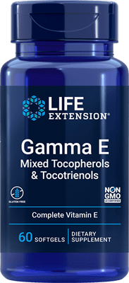Life Extension -  Gamma E Mixed Tocopherols & Tocotrienols 60 softgels