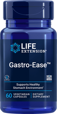 Life Extension -  Gastro-Ease 60 vegetarian capsules
