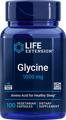Life Extension -  Glycine 1000 mg, 100 vegetarian capsules