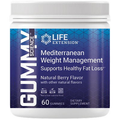 Life Extension - Gummy Science Mediterrranean Weight Management 60 gummies