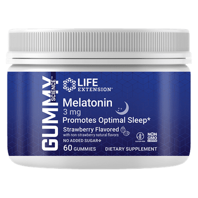 Life Extension - Gummy Science Melatonin 3 mg, 60 gummies      TEMPORARILY UNAVAILABLE