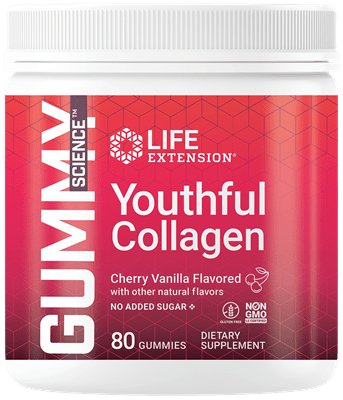 Life Extension - Gummy Science Youthful Collagen 80 gummies     TEMPORARILY UNAVAILABLE