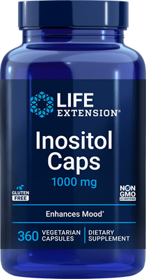 Life Extension -  Inositol Caps 1000 mg, 360 vegetarian capsules