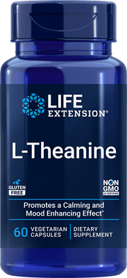 Life Extension -  L-Theanine 100 mg, 60 vegetarian capsules