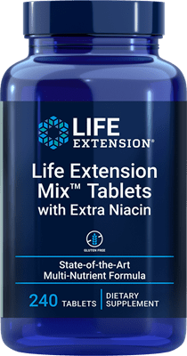 Life Extension - Life Extension Mix Tablets with Extra Niacin 240 tablets