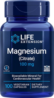 Life Extension -  Magnesium (Citrate) 160 mg, 100 vegetarian capsules
