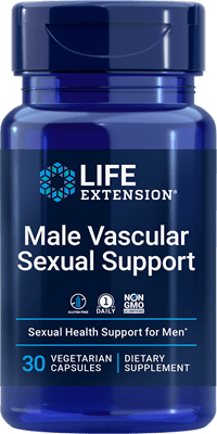 Life Extension -  Male Vascular Sexual Support 30 vegetarian capsules
