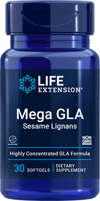 Life Extension - Mega GLA Sesame Lignans 30 softgels