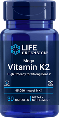 Life Extension - Mega Vitamin K2 45000 mcg (45 mg), 30 capsules