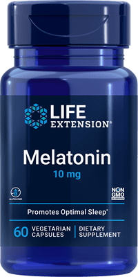 Life Extension -  Melatonin 10 mg, 60 vegetarian capsules