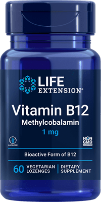 Life Extension -  Methylcobalamin 1 mg, 60 vegetarian lozenges (to be dissolved in the mouth)