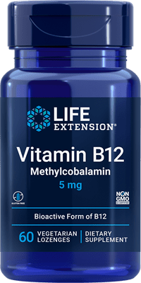 Life Extension -  Methylcobalamin 5 mg, 60 vegetarian lozenges