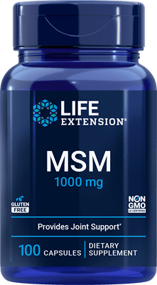 Life Extension -  MSM 1000 mg, 100 capsules