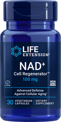 Life Extension -  NAD+ Cell Regenerator 100 mg, 30 vegetarian capsules