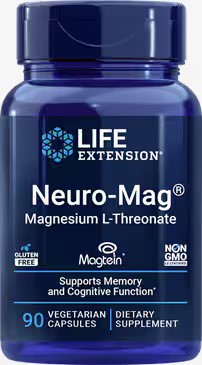 Life Extension - Neuro-Mag Magnesium Theronate Powder W//Calcium & Vitamin D