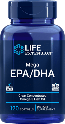 Life Extension - Mega EPA/DHA 120 softgels