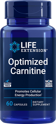 Life Extension -  Optimized Carnitine 60 vegetarian capsules