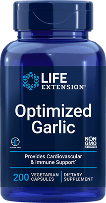Life Extension -  Optimized Garlic 200 vegetarian capsules