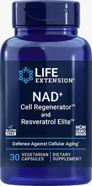 Life Extension -  Optimized NAD+ Cell Regenerator with Resveratrol 30 vcaps-OUT OF STOCK