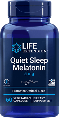 Life Extension - Quiet Sleep Melatonin 5 mg, 60 vegetarian capsules