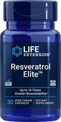 Life Extension - Resveratrol Elite 30 vegetarian capsules