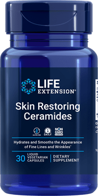 Life Extension - Skin Restoring Ceramides 30 liquid vegetarian capsules