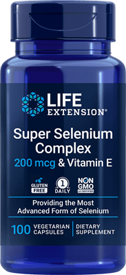 Life Extension -  Super Selenium Complex 200 mcg & Vitamin E, 100 vegetarian capsules