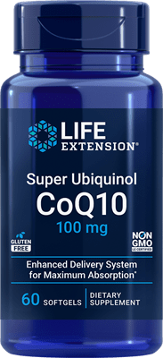 Life Extension -  Super Ubiquinol CoQ10 100 mg, 60 softgels