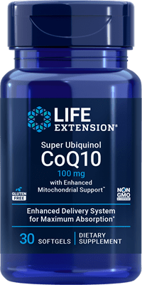 Life Extension -  Super Ubiquinol CoQ10 with Enhanced Mitochondrial Support 100 mg, 30 softgels