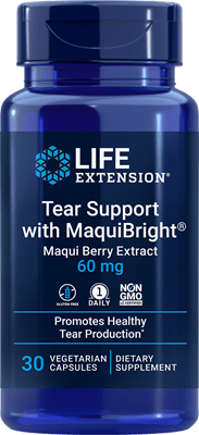 Life Extension -  Tear Support with MaquiBright 60 mg, 30 vegetarian capsules