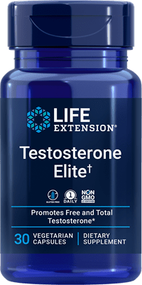 Life Extension - Testosterone Elite 30 vegetarian capsules