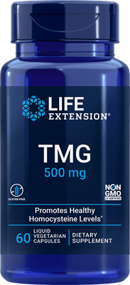 Life Extension -  TMG 500 mg, 60 liquid vegetarian capsules