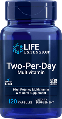 Life Extension - Two-Per-Day Multivitamin 120 capsules