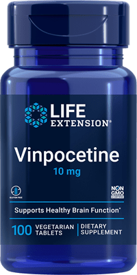 Life Extension -  Vinpocetine 10 mg, 100 vegetarian tablets