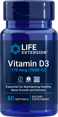 Life Extension -  Vitamin D3 7,000 IU, 60 softgels