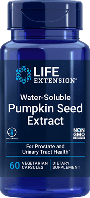 Life Extension -  Water-Soluble Pumpkin Seed Extract 60 vegetarian capsules